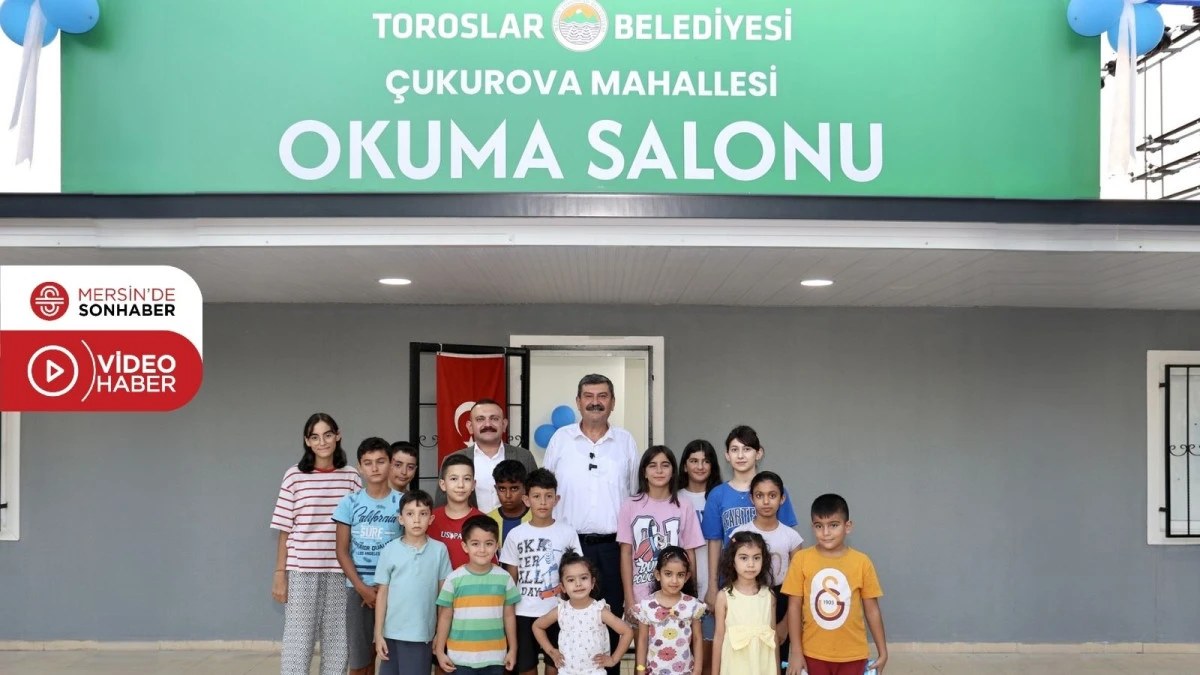 TOROSLAR BELEDİYESİNDEN EĞİTİME B&Uuml;Y&Uuml;K YATIRIM: 7. OKUMA SALONU HİZMETE A&Ccedil;ILDI