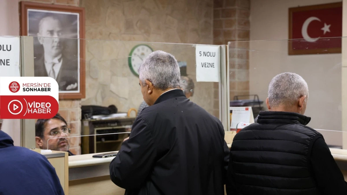 TOROSLAR BELEDİYESİNDEN HAFTA SONU MESAİSİ: VEZNELER AÇIK OLACAK