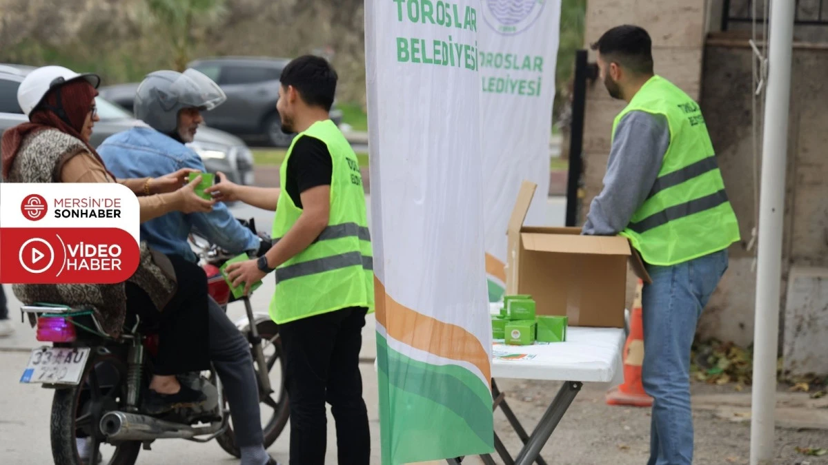 TOROSLAR BELEDİYESİNDEN REGAİP KANDİLİ&rsquo;NDE G&Ouml;N&Uuml;LLERE DOKUNAN İKRAM