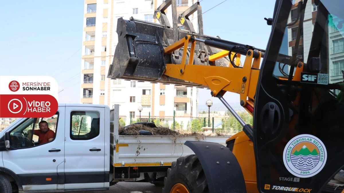 TOROSLAR BELEDİYESİNDEN TEMİZLİK SEFERBERLİĞİ