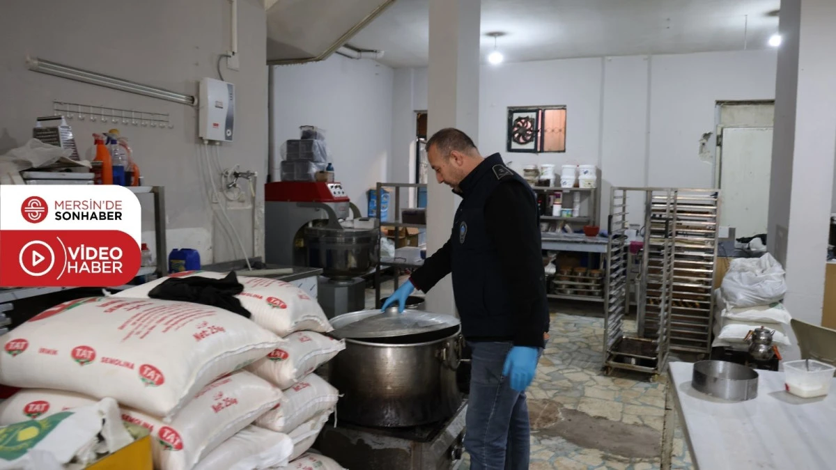 TOROSLAR ZABITASINDAN MERDİVEN ALTI PASTA İMALATHANESİNE BASKIN