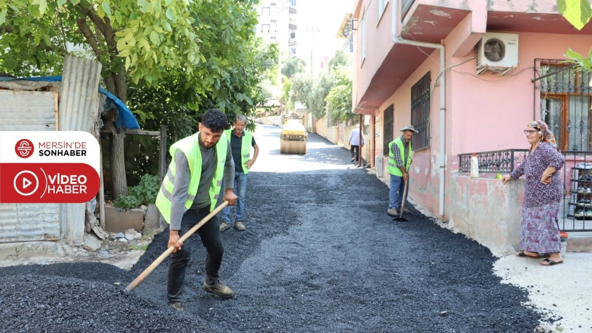 TOROSLAR&rsquo;DA ASFALT &Ccedil;ALIŞMALARI ARALIKSIZ S&Uuml;R&Uuml;YOR