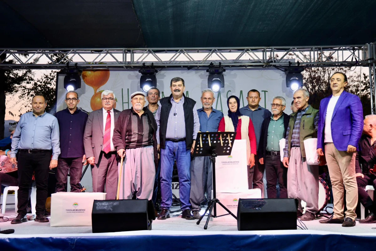 TOROSLAR’DA HURMA HASADI COŞKUYLA KUTLANDI