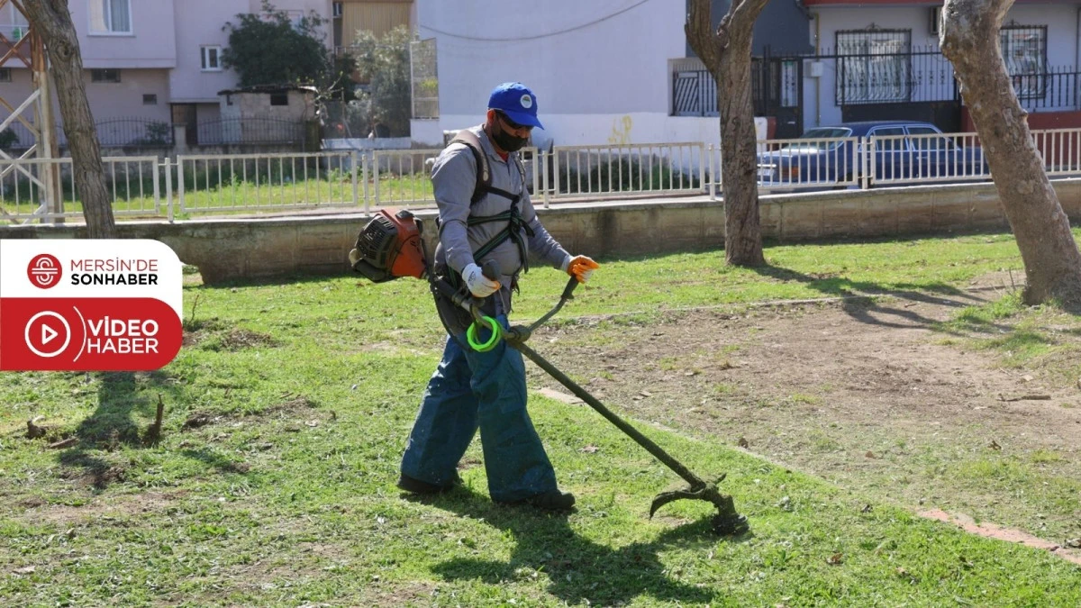TOROSLAR&rsquo;DA PARK VE YEŞİL ALANLAR BAKIMDAN GE&Ccedil;İYOR