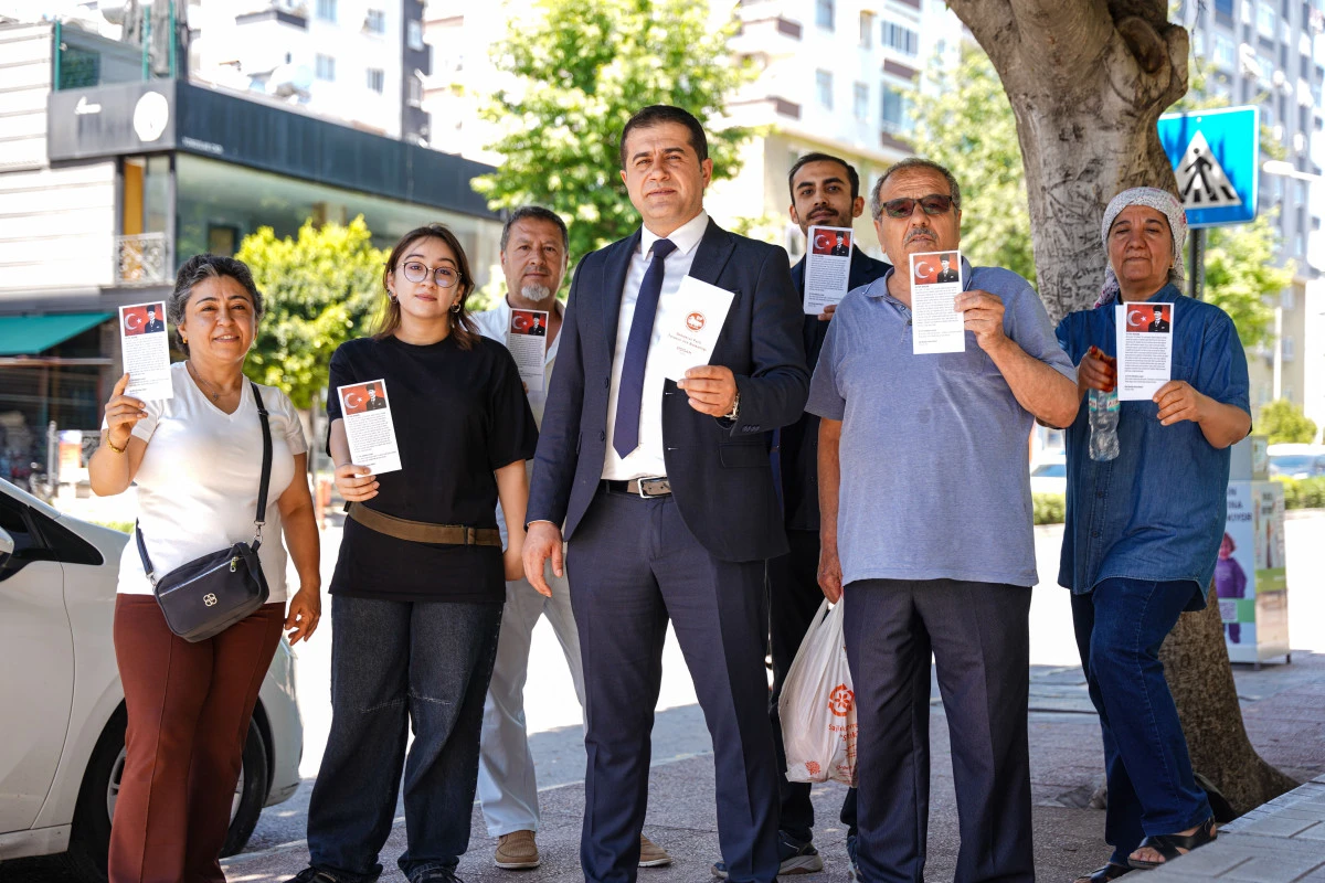 TOROSLAR&rsquo;DA VATANDAŞLARA GEN&Ccedil;LİĞE HİTABE DAĞITILDI