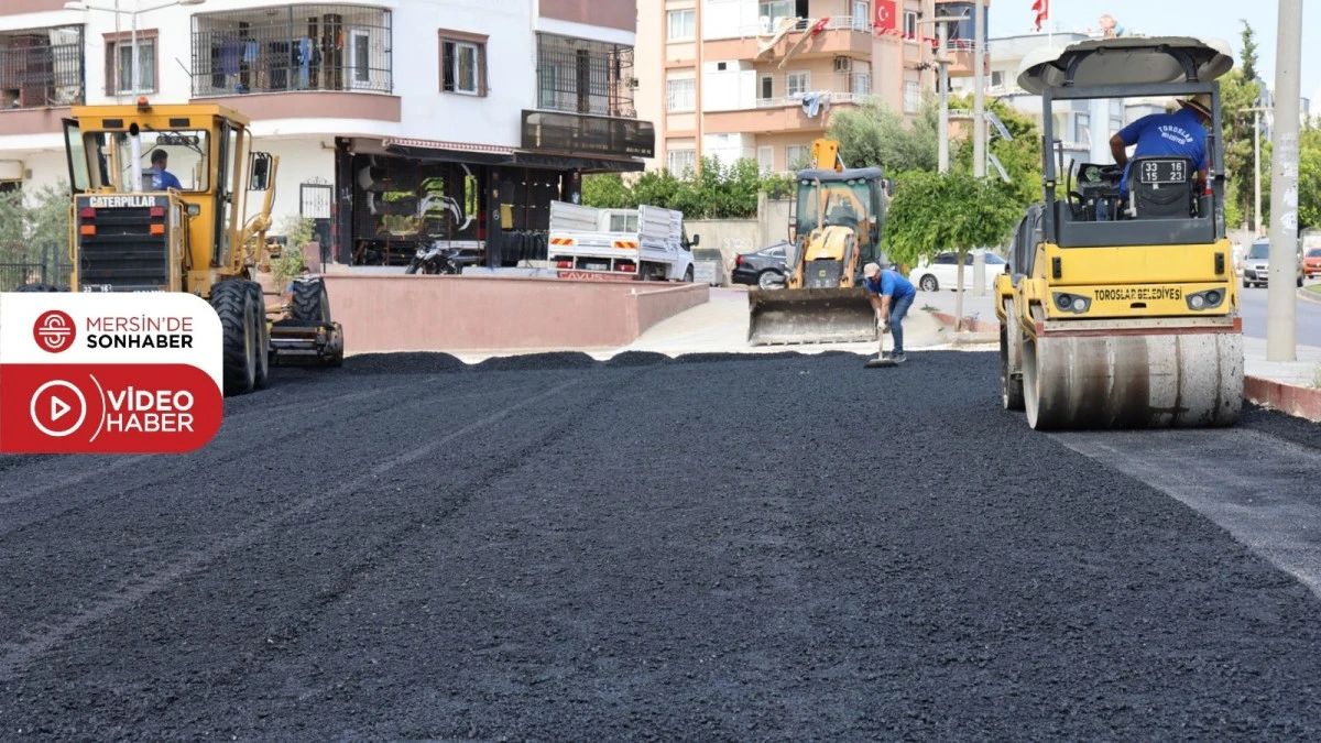  TOROSLAR’DA YOLLAR YENİLENİYOR