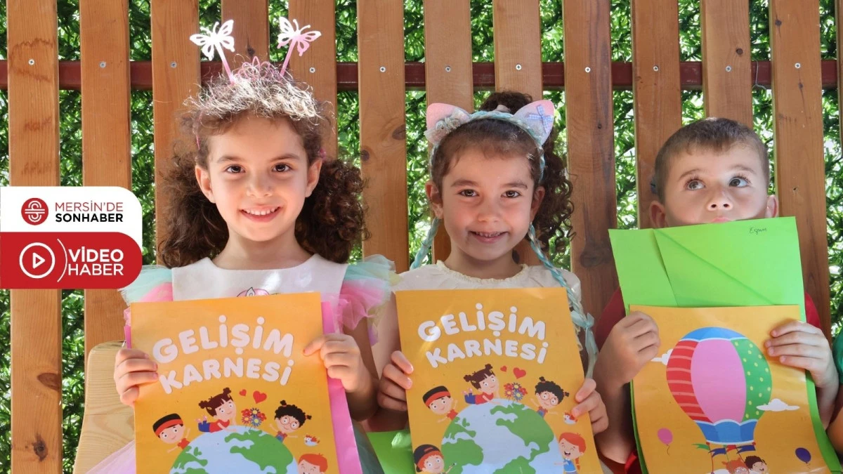 TOROSLAR&rsquo;IN G&Uuml;ND&Uuml;Z BAKIMEVLERİNDE KARNE HEYECANI YAŞANDI