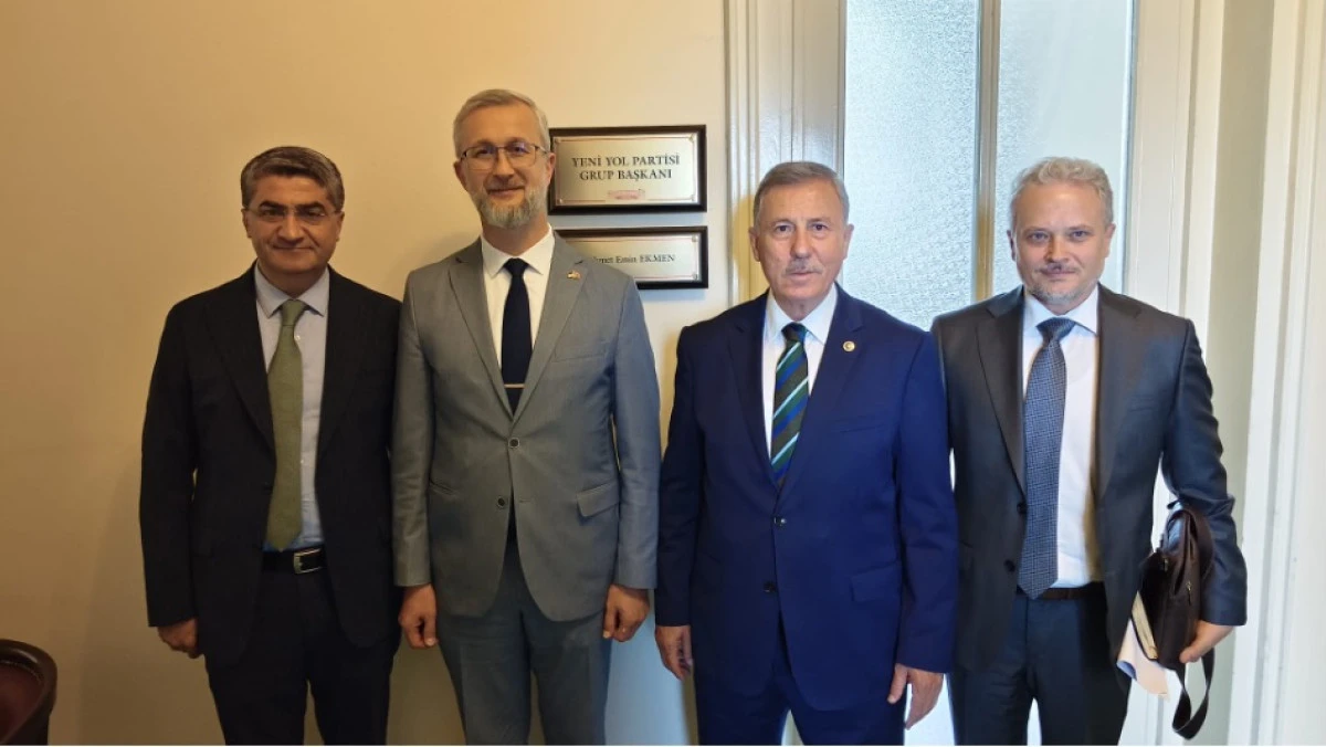 UKRAYNA B&Uuml;Y&Uuml;KEL&Ccedil;İSİ'NDEN YENİ YOL GRUBU'NA ZİYARET