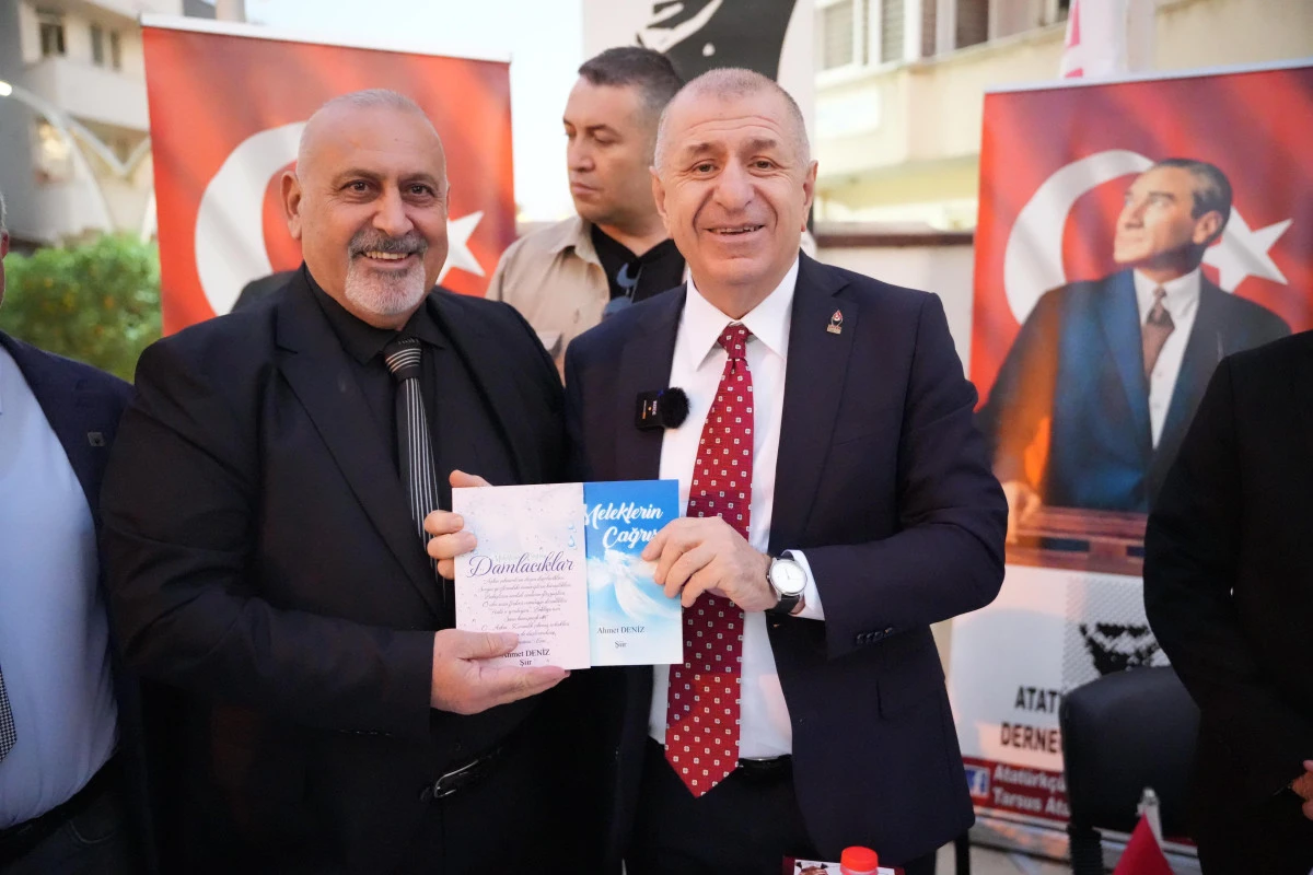 ÜMİT ÖZDAĞ’DAN TARSUS ATATÜRKÇÜ DÜŞÜNCE DERNEĞİ’NE ZİYARET