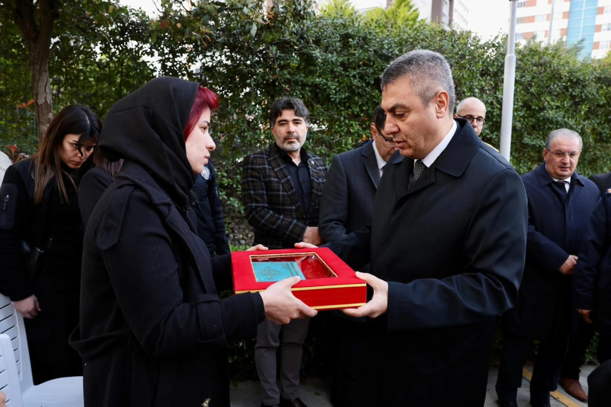 VALİ ATİLLA TOROS, ŞEHİT POLİS MEMURU SERKAN &Uuml;NAL İ&Ccedil;İN D&Uuml;ZENLENEN MEVLİT PROGRAMINA KATILDI