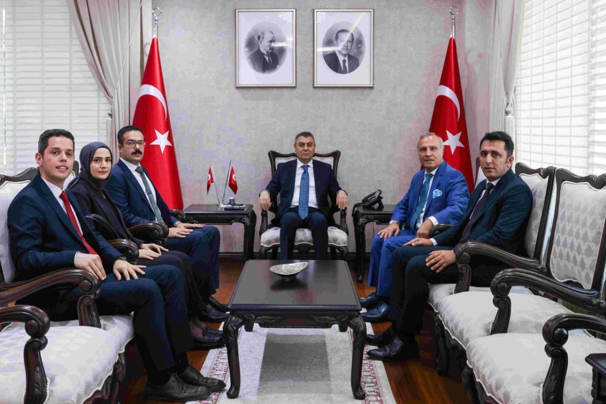 VALİ ATİLLA TOROS, &Uuml;&Ccedil; AYRI HEYETİ MAKAMINDA KABUL ETTİ