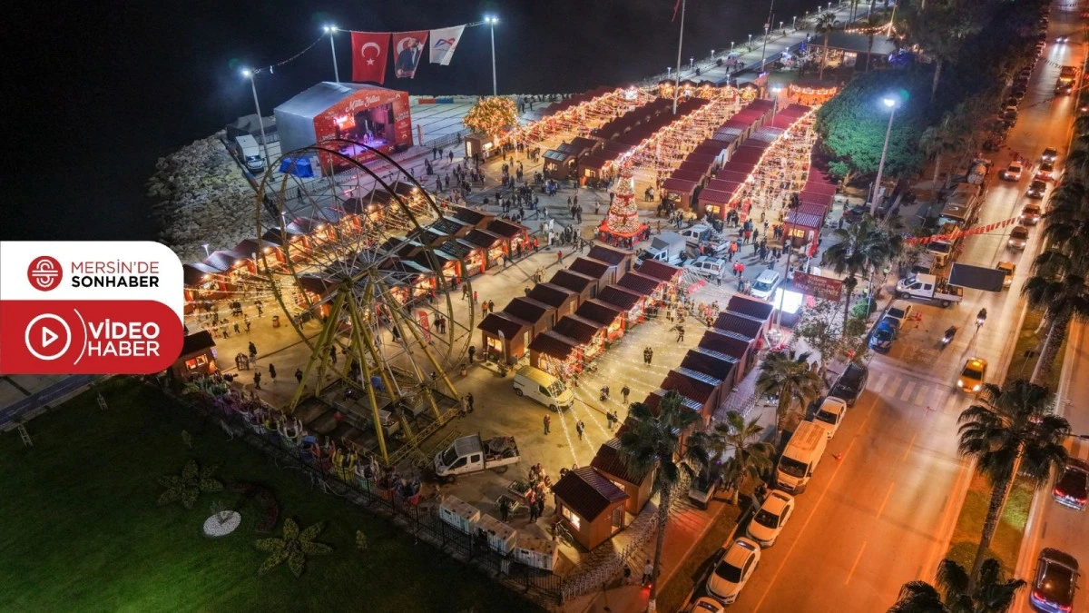 YENİ YIL COŞKUSUNUN ADRESİ B&Uuml;Y&Uuml;KŞEHİR&rsquo;İN YILBAŞI PAZARI 