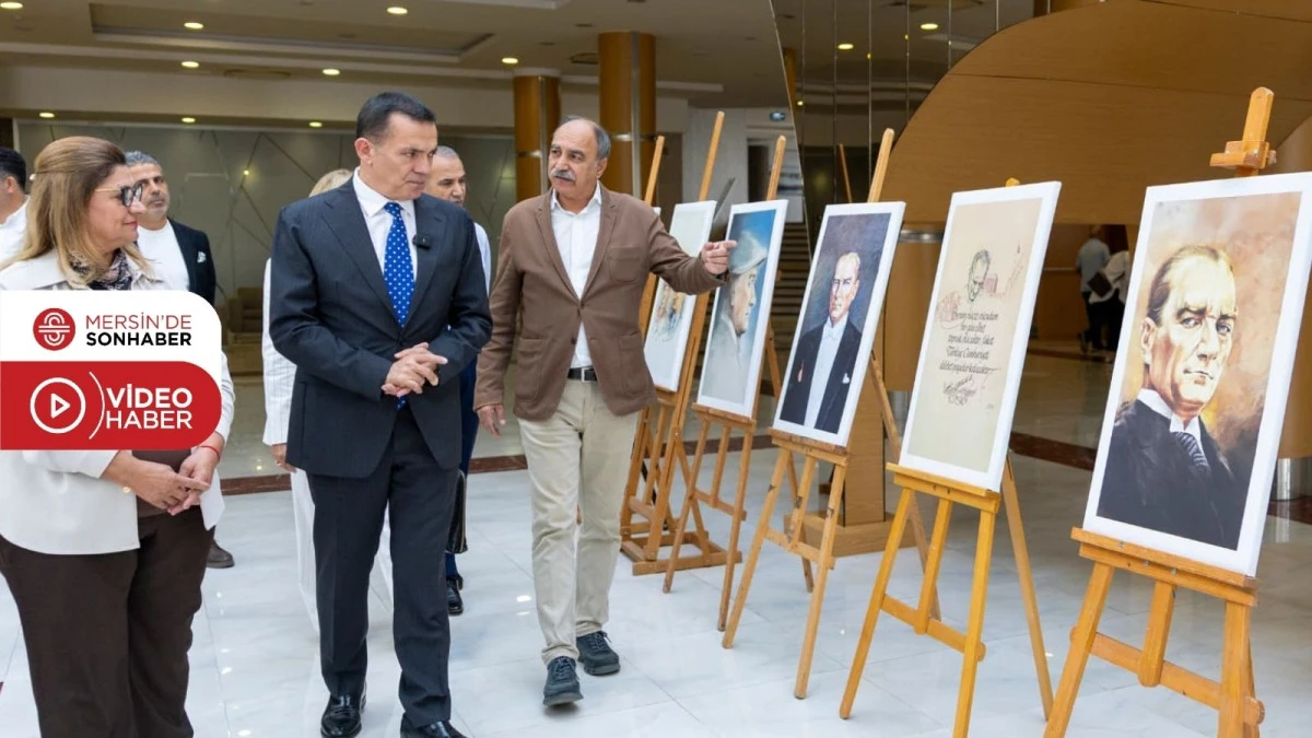 YENİŞEHİR BELEDİYESİNDEN ‘ETEM ÇALIŞKAN İLE ATATÜRK YOLCULUĞU’ SERGİSİ