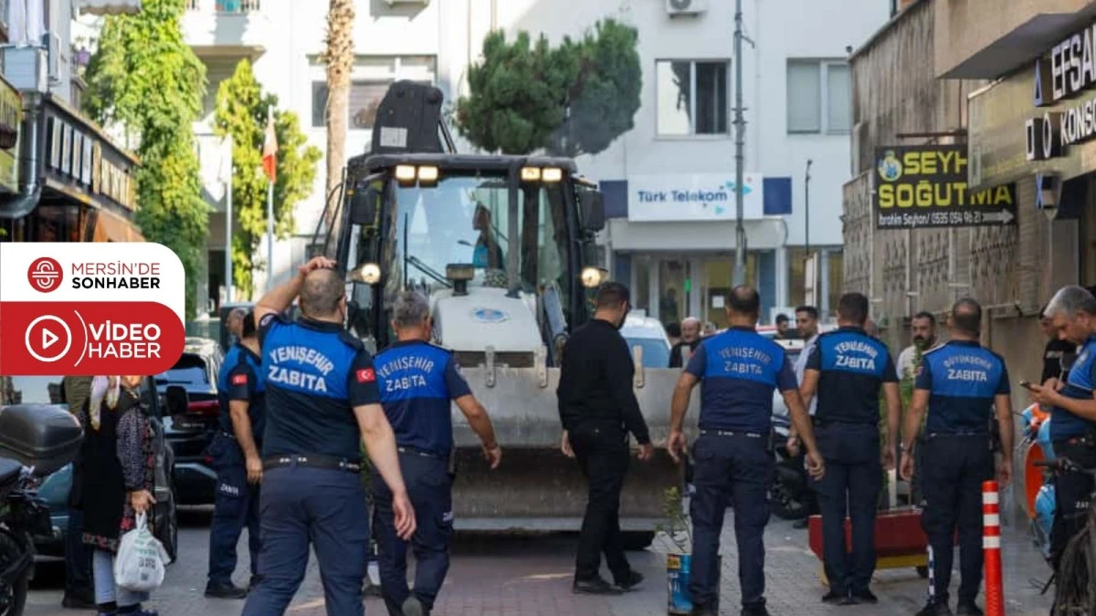 YENİŞEHİR’DE KAMU ALANLARI İŞGALLERDEN TEMİZLENİYOR