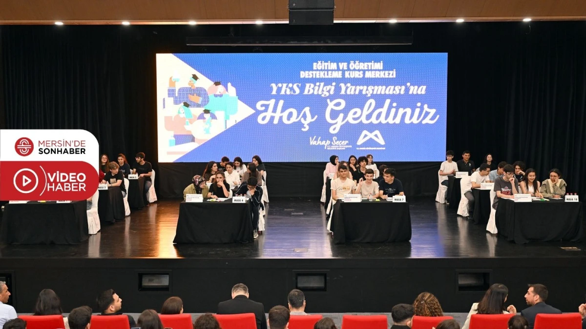 YKS&rsquo;YE SAYILI G&Uuml;NLER KALA MERSİN B&Uuml;Y&Uuml;KŞEHİR&rsquo;DEN BOL EĞLENCELİ &lsquo;BİLGİ YARIŞMASI&rsquo;