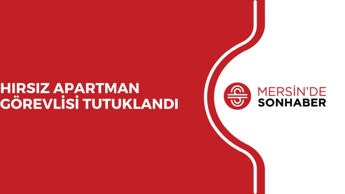 HIRSIZ APARTMAN GÖREVLİSİ TUTUKLANDI