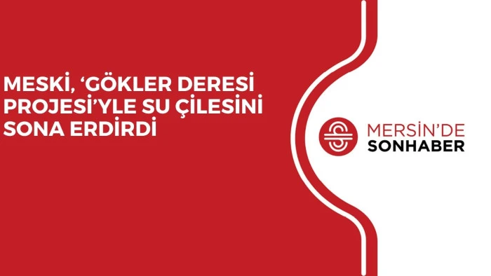 MESKİ, &lsquo;G&Ouml;KLER DERESİ PROJESİ&rsquo;YLE SU &Ccedil;İLESİNİ SONA ERDİRDİ