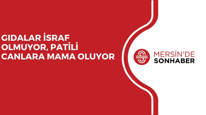 GIDALAR İSRAF OLMUYOR, PATİLİ CANLARA MAMA OLUYOR